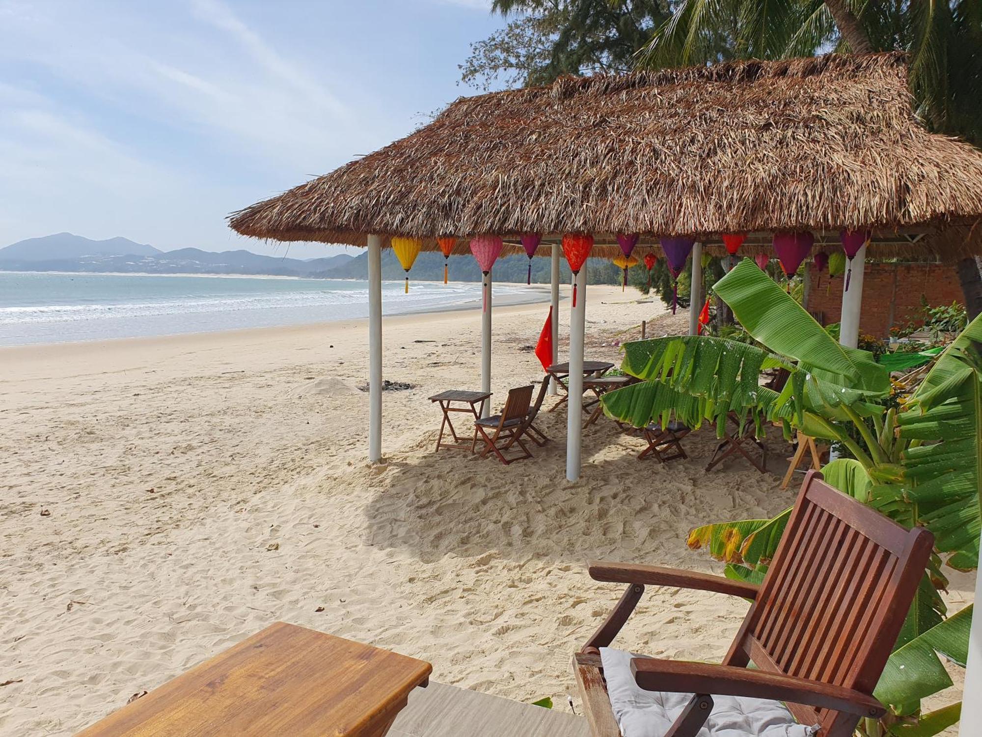 Lucky Spot Beach Bungalow Song Cau Экстерьер фото